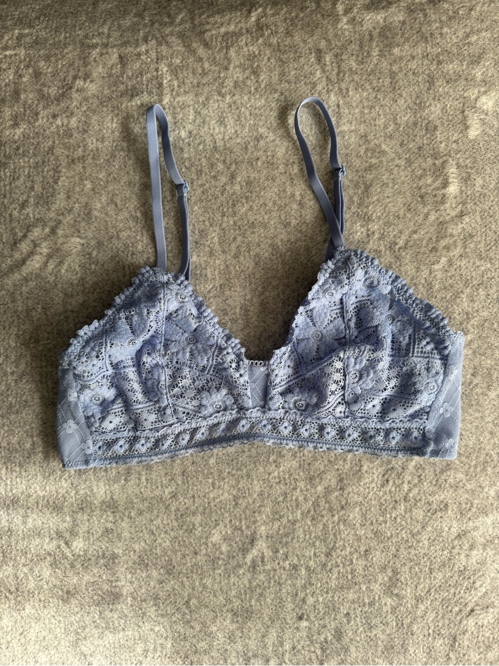 Aerie Picnic Lace Triangle Bralette
